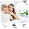 Kisangel 2pcs Finger Toothbrushes for Boys and Girls Boy Girl Brush Soft Bristles Training Toothbrush Oral Care Tool view 2
