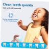 Kisangel 2pcs Finger Toothbrushes for Boys and Girls Boy Girl Brush Soft Bristles Training Toothbrush Oral Care Tool view 4