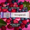 Recuperol Rehydration & Recovery Electrolytes Powder Supplement for Dehydration, Replace Electrolytes (Mineral Salts) & fluids, Zinc, Vitamin C, B12, D3, Potassium, Mixed Berry - 6 Sachets view 4
