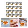 Beatifufu 50pcs Aluminium Waxing Bowl for Wax Bean Melting Hair Removal Tool Melting Wax Container for Home Salon Use view 2