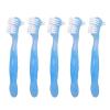 Denture Brush, Double Sided Plaque Remover Denture Cleaning Brush Safe for Your Daily Life (Blue) view 1