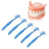 Denture Brush, Double Sided Plaque Remover Denture Cleaning Brush Safe for Your Daily Life (Blue) view 2