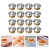 Beatifufu 75pcs Wax Melting Bowl Aluminum Foil Bowls for Bean Melting Creative Wax Heater Accessory in Candle Making Scenario view 3