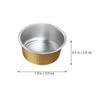 Beatifufu 75pcs Wax Melting Bowl Aluminum Foil Bowls for Bean Melting Creative Wax Heater Accessory in Candle Making Scenario view 4