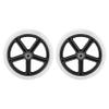 2PCS 200mm (8 inch) Rubber Small Non Marking Wheelchair Wheel Accessories PP Rubber Chair Caster Wheels view 1