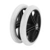 2PCS 200mm (8 inch) Rubber Small Non Marking Wheelchair Wheel Accessories PP Rubber Chair Caster Wheels view 2
