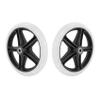 2PCS 200mm (8 inch) Rubber Small Non Marking Wheelchair Wheel Accessories PP Rubber Chair Caster Wheels view 4