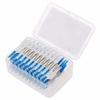 CADENABEAR interdental brushes 200Pcs Double Floss Head Hygiene Dental Silicone Interdental Brush Toothpick Drop tooth floss view 2