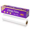 Shefa Plastic Wrap for Food - 1PC 150m x 30cm Plastic Cling Wrap for Prepared Food & Leftovers, Freezer & Microwave Safe Cling Film - Includes Large Clear Food Wrap & Cling Wrap Dispenser with Cutter view 1