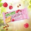 Go Ahead Biscuit Bars Raspberry Crispy Fruit Slices, 4 Individually Wrapped Packs with 3 Slices in Each, 174 g (Pack of 22) view 4