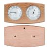 Kuuleyn Sauna Thermometer 2 In-1 Wood Thermo Hygrometer Thermometer Hygrometer Sauna Room Steam Room Accessories 10c - 120c view 2
