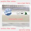 KKCD Beauty Bed Mattress Topper with Elastic Bands Square Head Massage Table Mattress Protector Spa Bed High Density Sponge Mattress Pad Lash Bed Cushion with Breathing Hole,Green 4.5cm,80x190cm view 3