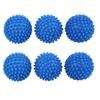 Uinfhyknd 6 x Blue Reusable Dryer Balls Ball view 1