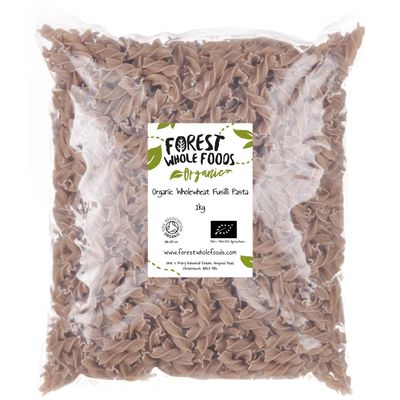 Organic Wholewheat Fusilli Pasta - Forest Whole Foods (2kg)