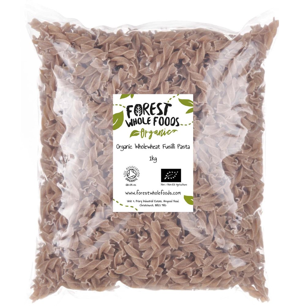Organic Wholewheat Fusilli Pasta - Forest Whole Foods (2kg)