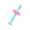 Kisangel 3pcs Silicone Training Toothbrush for Boy Girl Boys and Girls Protective Baffle for Oral Care view 2