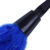 Zunedhys 1pc Fashion Turkey Duster with Black Plastic Handle Cleaning Tool(blue) 35cm view 4