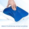 Lower Back Stretcher Foam Device,Lumbar Support Device, Spinal Deck,Lumbar Traction Cushion Blue view 3