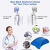 Lower Back Stretcher Foam Device,Lumbar Support Device, Spinal Deck,Lumbar Traction Cushion Blue view 4