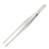 5.5 Inch Silver Tone Stainless Steel Round Tip Tweezers view 1