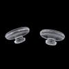 25 Pairs of Round Silicone Glasses in Nose Pads view 2