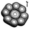 9 Blades Head Shaver Men's Electric Shaver Replacement Heads Universal Replacement Blade Head Electric Razor For Men