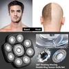 9 Blades Head Shaver Men's Electric Shaver Replacement Heads Universal Replacement Blade Head Electric Razor For Men view 2