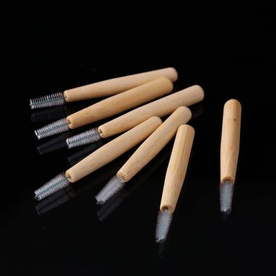CADENABEAR interdental brushes 30 pcs Bamboo Handle Interdental Brushes Dental Floss Interdental Cleaners Toothbrush Toothpick Oral Care Tool tooth floss