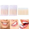 CADENABEAR interdental brushes 30 pcs Bamboo Handle Interdental Brushes Dental Floss Interdental Cleaners Toothbrush Toothpick Oral Care Tool tooth floss view 3