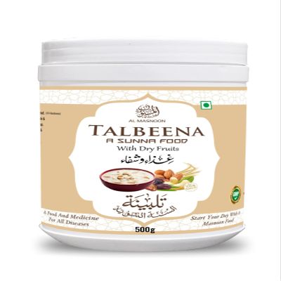 AL MASNOON Talbina with Dry Fruit 500g (pack of 1) / A sunnah & healthy diet porridge for all age group