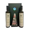 Oleum Comitis - Extra Virgin Olive Oil 100% Italian Cold Pressed - Gift Box with 2 x 500 ml Bottles and Parmigiano Reggiano DOP Vacche Rosse 40 Months view 1