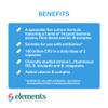Elements Supreme Microbiom - Probiotic Supplement with 14 Bacteria strains -100 Billion CFU with Fibres, Vitamin B Complex for Health Support, no GMO, Gluten Free, 28 Gastro-Resistant Capsules view 3