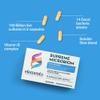 Elements Supreme Microbiom - Probiotic Supplement with 14 Bacteria strains -100 Billion CFU with Fibres, Vitamin B Complex for Health Support, no GMO, Gluten Free, 28 Gastro-Resistant Capsules view 4