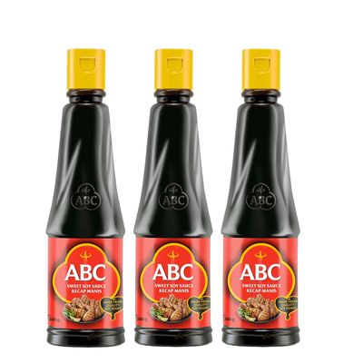 ABC Heinz Sweet Soy Sauce Kecap Manis 275ml (Pack of 3)