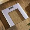 Cecotec Digital Surface Precision Health Bathroom Scale, Tempered Glass Platform, 30 x 30 cm, Inverted LCD Display, Maximum Capacity 180 kg, Extra Flat Design, Includes Tape Measure view 2