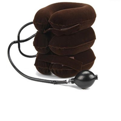 COOKOE Muscle relaxation Inflatable Air Cervical Neck Traction Device Soft Neck Collar Pillow for Pain Stress Relief Neck Stretcher