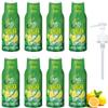 8 Pack - FruttaMax Sugar-Free Green Tea Syrup  50% Real Fruit | Low-Calorie Drink Syrup for Soda Makers, Cocktails & Desserts  8x500ml view 1