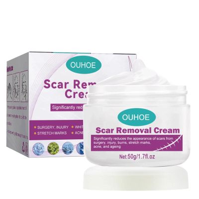 FASSME Scar Remover,Burn Repair Balm for Face and Body - Moisturizing Scar Treat for Surgical Scars, C Section, Burn, Keloids & Injuries Scars