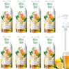 8 Pack - FruttaMax Sugar-Free Lemon Beer Syrup  50% Real Fruit | Low-Calorie Drink Syrup for Soda Makers, Cocktails & Desserts  8x500ml - Minions view 1