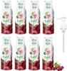 8 Pack - FruttaMax Sugar-Free Sour Cherry Syrup  60% Real Fruit | Low-Calorie Drink Syrup for Soda Makers, Cocktails & Desserts  8x500ml view 1