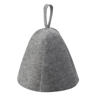 10X Sauna Hat Thicken Wool Felt Hair Protection Spa Sauna Accs For Bath Protection for sauna and banya lightweight grey