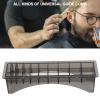 Rectangular Plastic Blade Organizer 10 Grid Clipper Guard Holder for Barber Tools Storage Salon Home Use Universal Container view 3