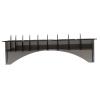 Rectangular Plastic Blade Organizer 10 Grid Clipper Guard Holder for Barber Tools Storage Salon Home Use Universal Container view 4