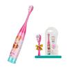 JELLIFY Kids Cartoon Printed Pink Electric Toothbrush Extra Soft Electric Battery Powered Toothbrush for Kids Pack of 1 view 4