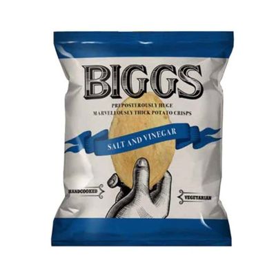 Biggs | Salt And Vinegar Crisps, 60G | Pack Of 10