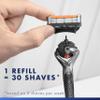 Gillette ProGlide Razor for Men, 1 Gillette Razor, 9 Razor Blade Refills, Designed for a Close Shave, with Lubrastrip view 2
