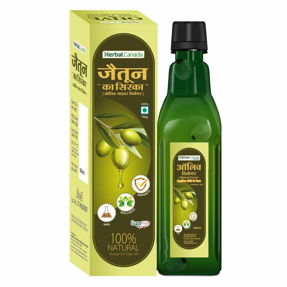CROW Herbal Canada Ayurvedic Helath Care (Olive Vinegar 500ml)