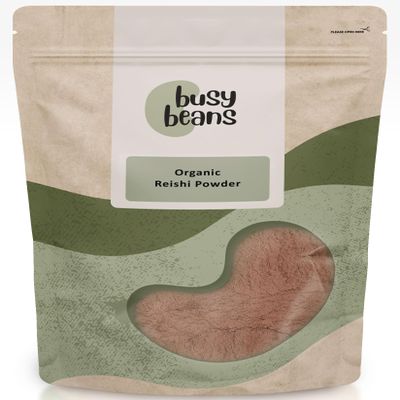Organic Reishi Powder - Certified Organic - by Busy Beans Organic (250g)
