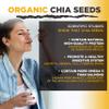 MySuperfoods Organic Chia Seeds 200g, Natural Source of Omega-3 & Protein view 4