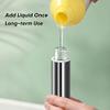 MACIMO Cleaning Tools Silicone Dish Brush For Kitchen Soap Dispenser Dishwashing Household Useful Things (Color : Yellow) view 3